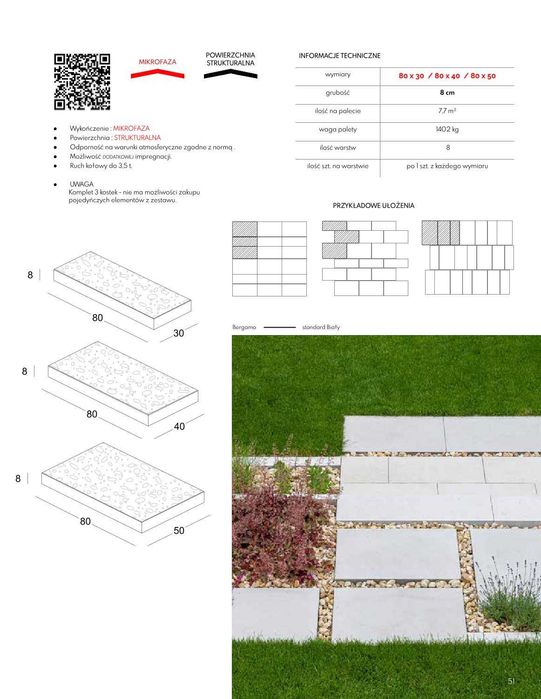 Kostka brukowa Bergamo KOST-BET- sprzedaż kostki brukowej