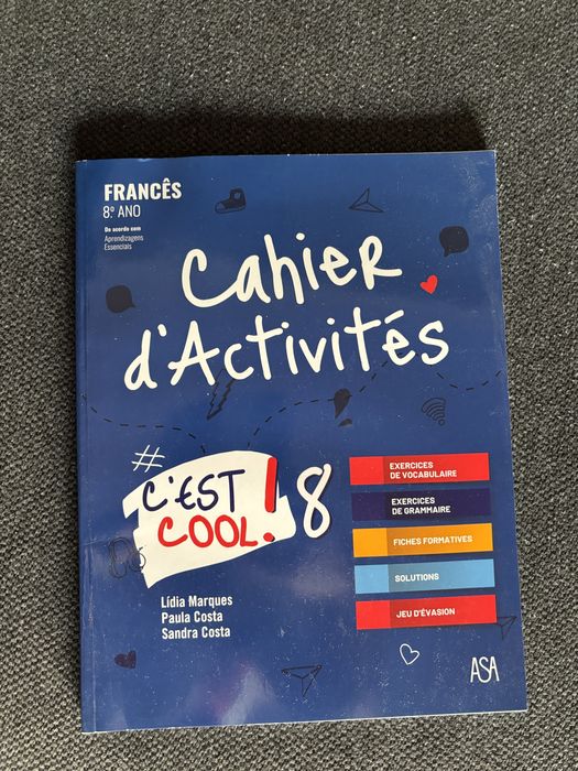 Cadernos actividades 8 ano