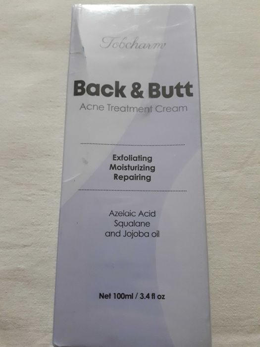 Крем для лікування акне на спині та сідницях - 3,4 унціі Tobcharm
