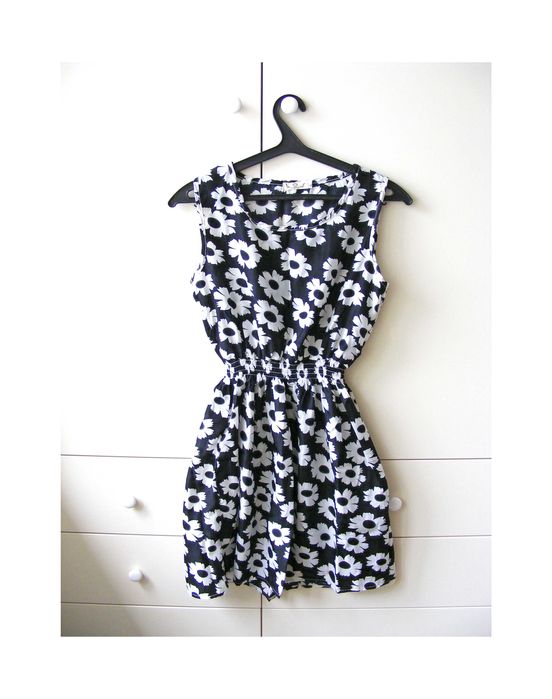 Літня легка сукня у квіти шифон XL бренду Drunken Tango 50 р