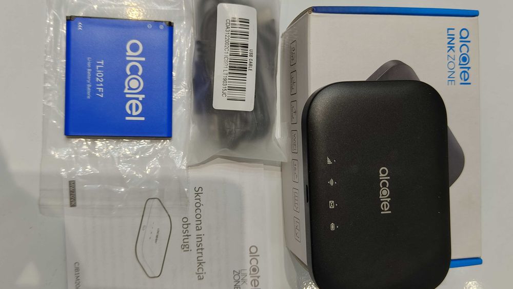 Sprzedam mobilny router ALCATEL Link Zone CAT7 2,4 GHz / 5 GHz 4G LTE