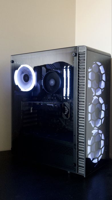 PC Gaming Ryzen 5 3600  GTX 1050 Ti OC 4GB  16GB DDR4 RGB   SSD 500GB   Windows 11 Pro