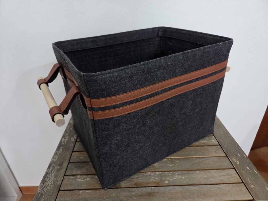 Cesto compacto para lenha