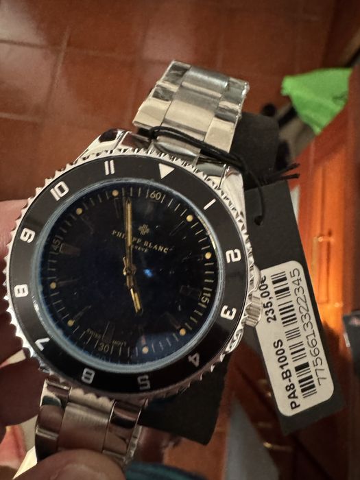Relogio philipp blanc novo