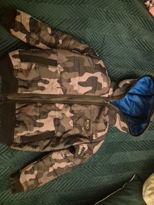 Kurtka chłopięca moro rozm. 110-116