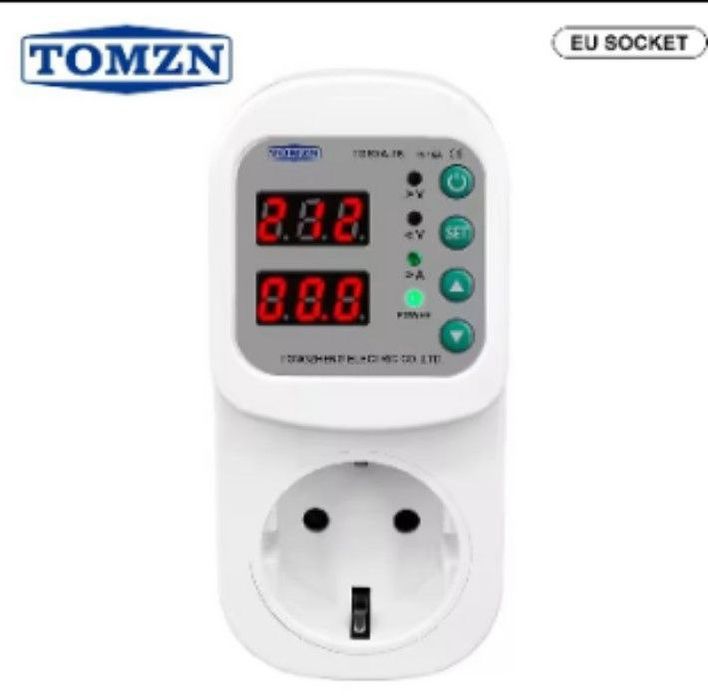 Реле напряжения  Реле напруги TOMZN TOSVA - 16 в розетку з цифровим ди