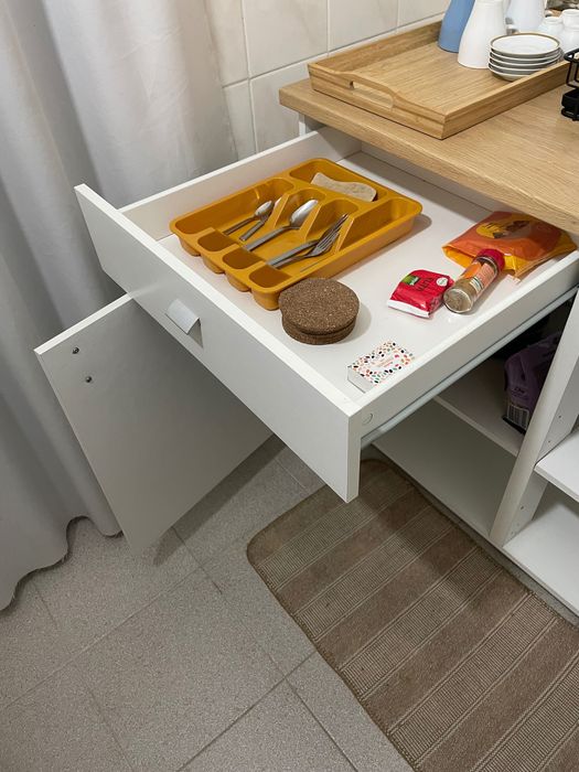 Móvel de Cozinha/Kitchenette IKEA – Lava-Loiça + Torneira Incluídos