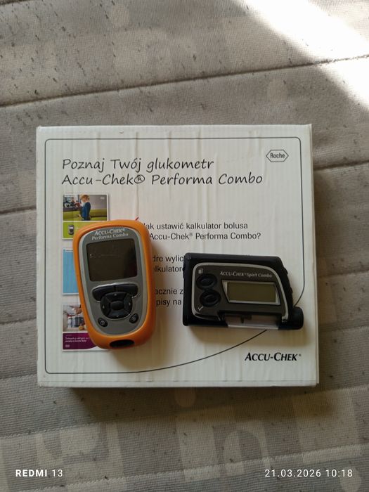 Pompa insulinowa Accu Check Performa Combo