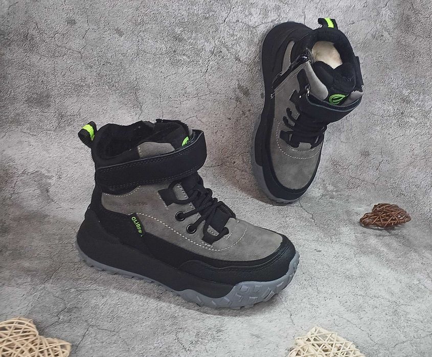 Дитячі зимові черевики Clibee для хлопчика 32 33 34 35 36 37 38 чоботи