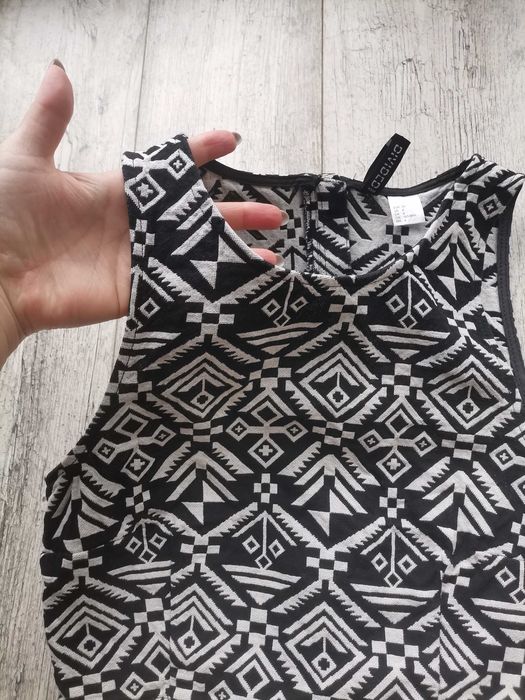 Crop top bluzka koszulka H&M