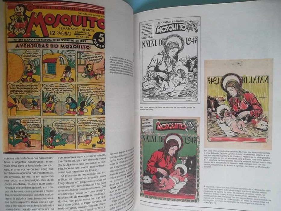 Revista "Carácter" Nº 1 e 2 - com suplementos de Banda desenhada.
