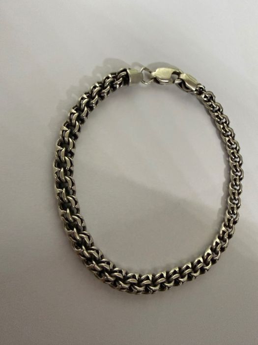 Браслет серебряный 925 пробы вес 18,28грам 23см Бисмарк