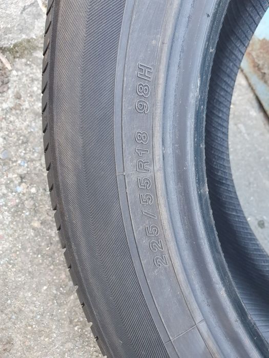 Letnie opony 225/55 R18 yokohama bluearth e70 2017r 6mm