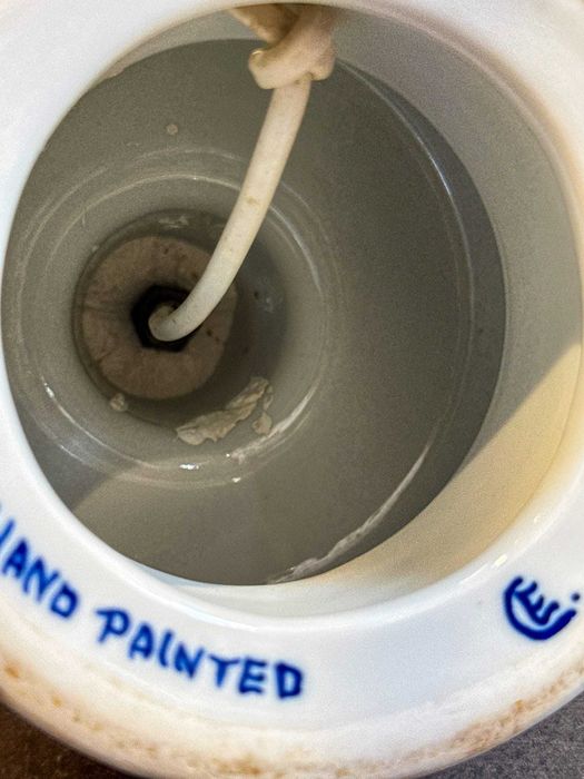 Candeeiro Cerâmica Portuguesa “VIANA” Pintado à Mão – 28cm