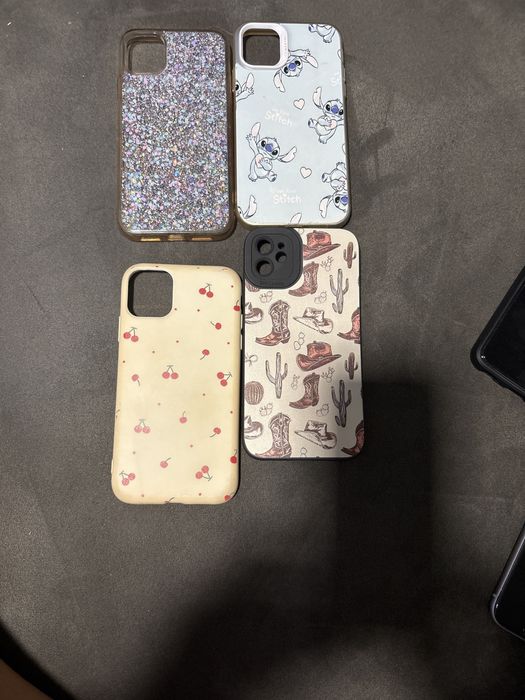 iPhone 11 in good condition with 4 cases, no charger64737812307841122