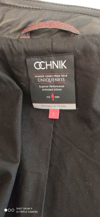 Куртка шкіряна чоловіча від бренду OCHNIC