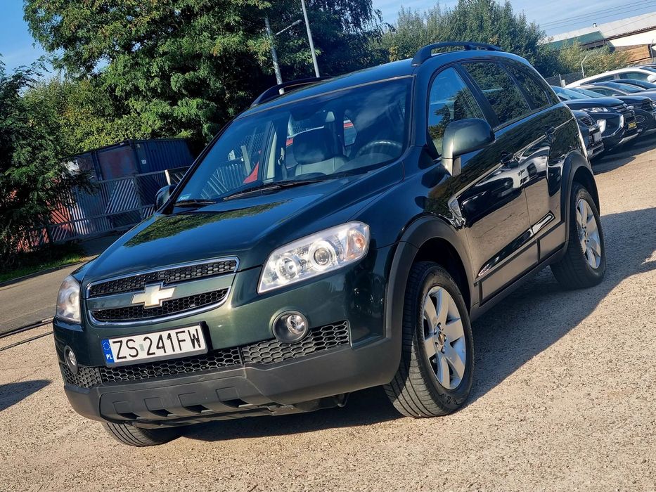 Chevrolet Captiva 7-Osobowy 4x4 Alufelgi Klima PDC Salon Polska
