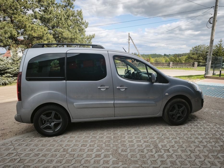 Berlingo Multispace 1.6 HDi*Mega stan 100%Oryginał,Kamera,Hak,Navi,Alu