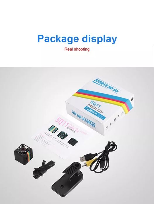 SQ 11 mini câmera Vigilância