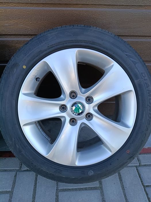 Felgi aluminiowe koła opony letnie Skoda superb 2 205/55 r16