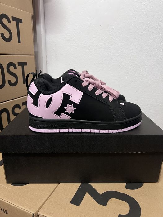 DC Court Graffik Black Pink