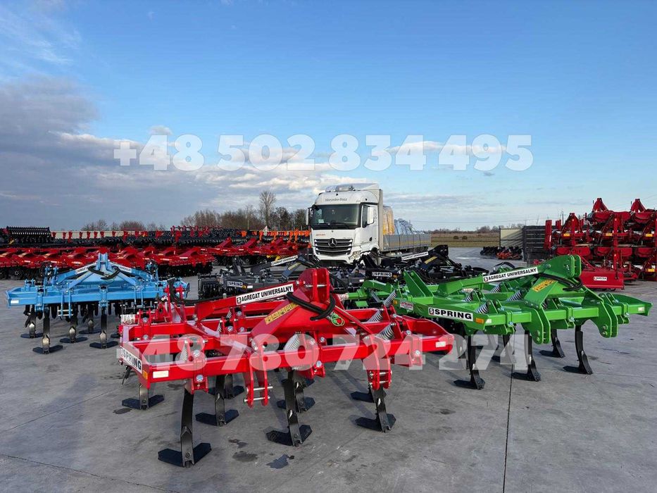 Agregat podorywkowo-orkowy/bezorkowy/STRUMYK 2m/ 2,4m/3m SPRING/gruber