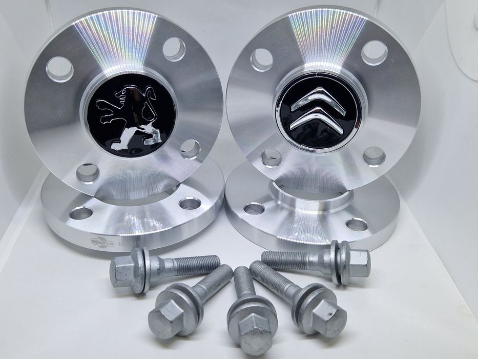 Проставки алюмінієві Citroen/Peugeot 4×108 65.1 Пежо/Сітроєн 15/20мм