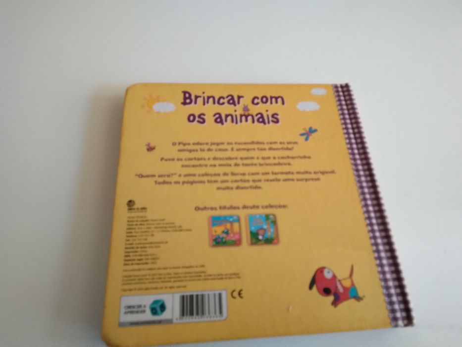Livro divertido para crianças 3+anos brincarem
