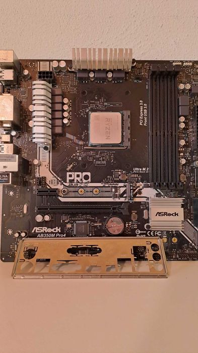 Bundle AMD Ryzen 5 2600 / Motherboard ASRock AB350M Pro4 AM4