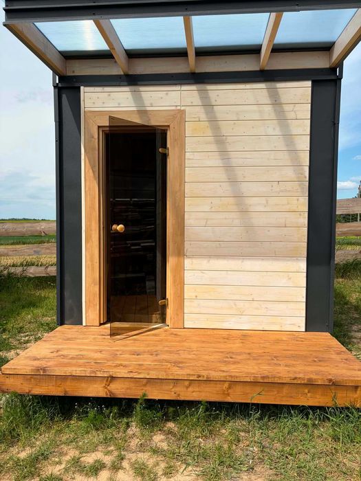 Sauna ogrodowa całoroczna rzemieślnicza