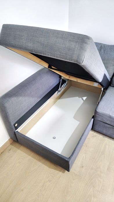 Sofá cama com arrumação ikea