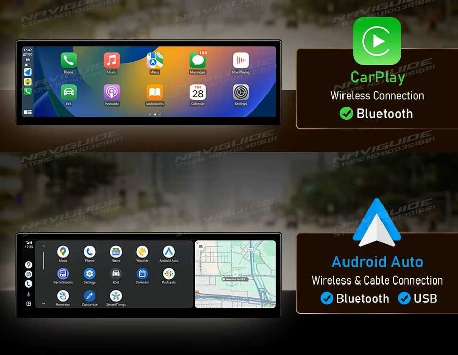 CarPlay Android Auto Radio DAB+ Android YouTube Yanosik Bluetooth GPS Nawigacja USB WiFi 4G MP3 MP4 BMW X5 E70 X6 E71 System CCC BOSE
