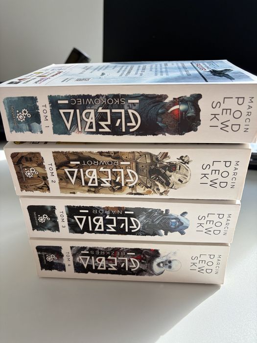 Głębia Marcin Podlewski Tom 1-4 Komplet