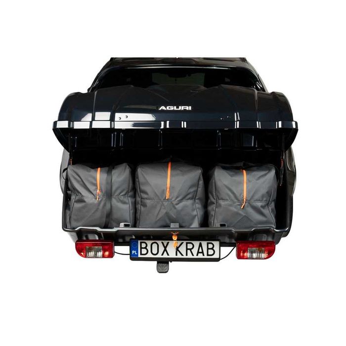 Box transportowy 380L na hak holowniczy do Aguri Krab Pro 53032