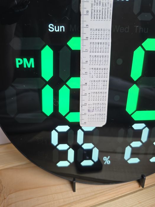 Часы настенные 3813 годинник настільний часи led великі  наcтінні