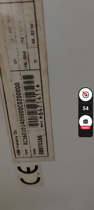 Falownik ABB acs 600 110kw danfoss altivar ig5a lenze Vacon  yas