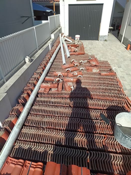 Telhas sol usadas