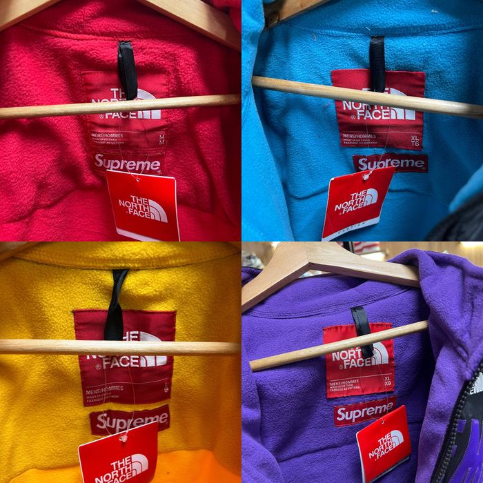 ‼️Знижка‼️ Куртка Флісова Supreme x The North Face