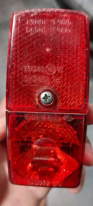 Luz de presença traseira para dinamo