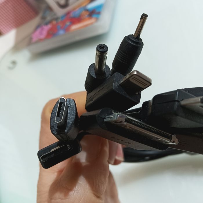 Conjunto de pontas p carregar telemóvel