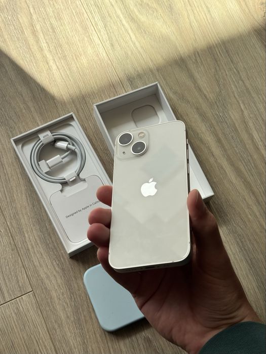 iPhone 13 mini , Starlight (biały), 128 GB
