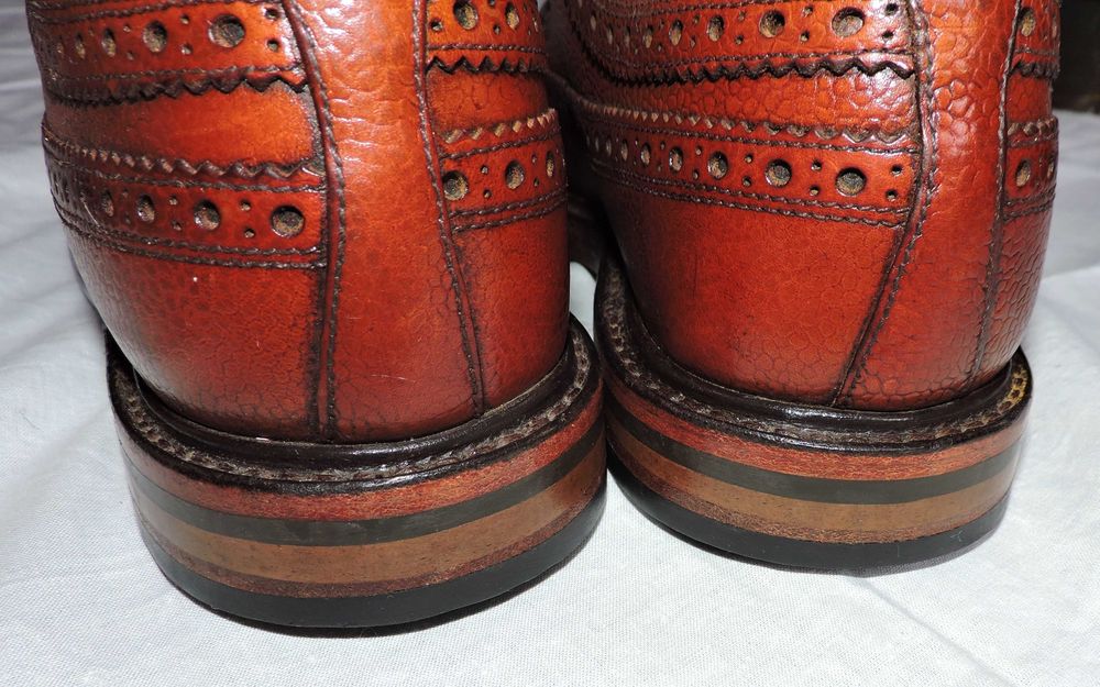 Кожаные туфли челси броги оксфорды Loake 42р