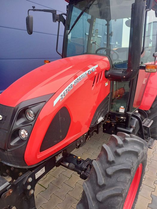 Zetor Hortus CL 65. Odśnieżanie pług do śniegu.