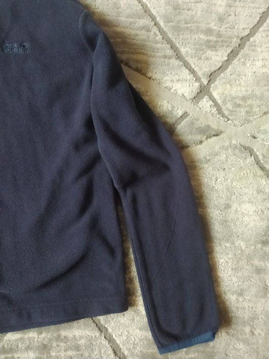 Polar bluza sportowa polarowa z suwakiem Jack Wolfskin