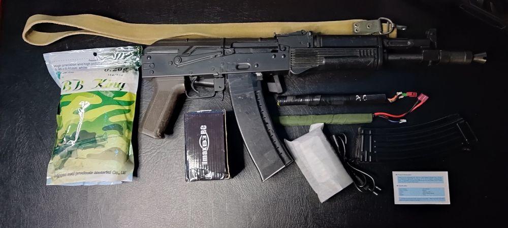 Іграшковий автомат АКС-74 040B(метал)