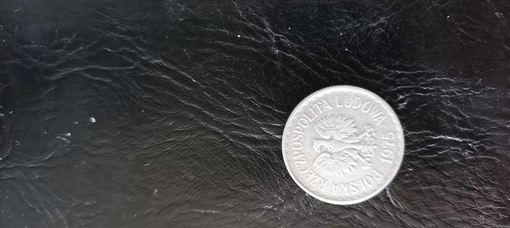 Moneta kolekcjonerska 1 zł polskich PRL rok 1975