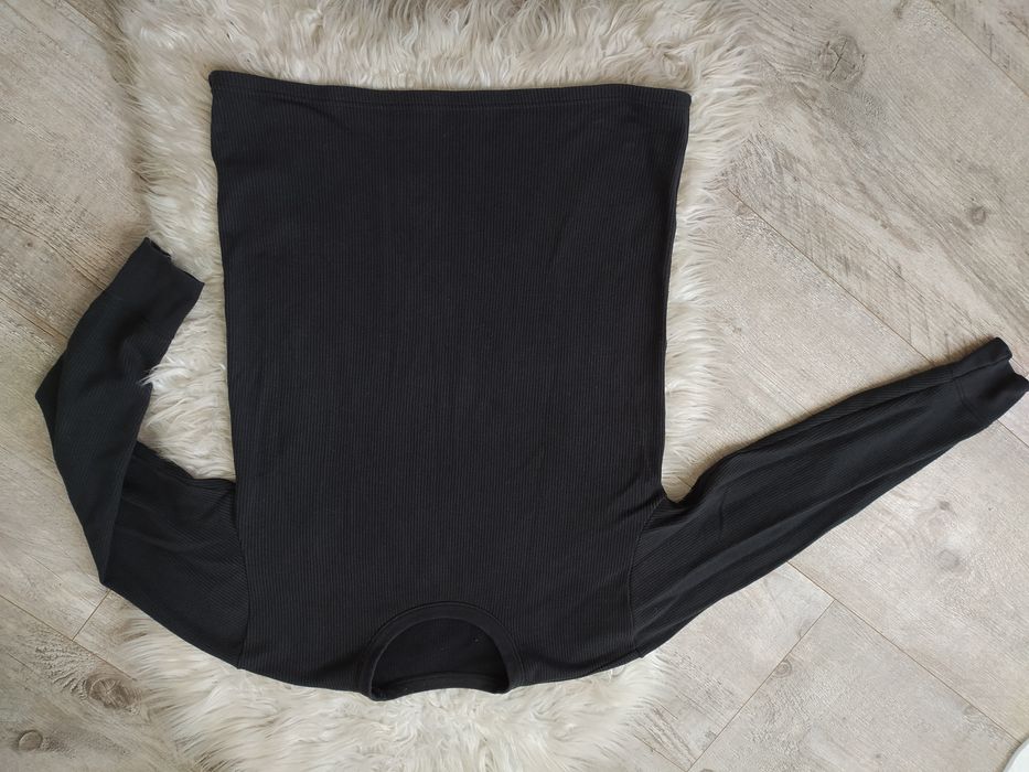 Bluzka czarna S męska termo