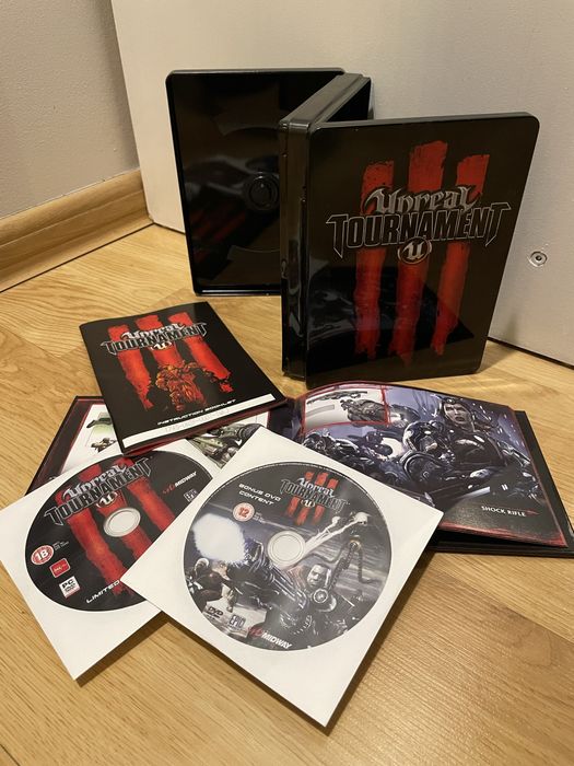 Unreal Tournament 3 III Steelbook/Puszka Gra PC
