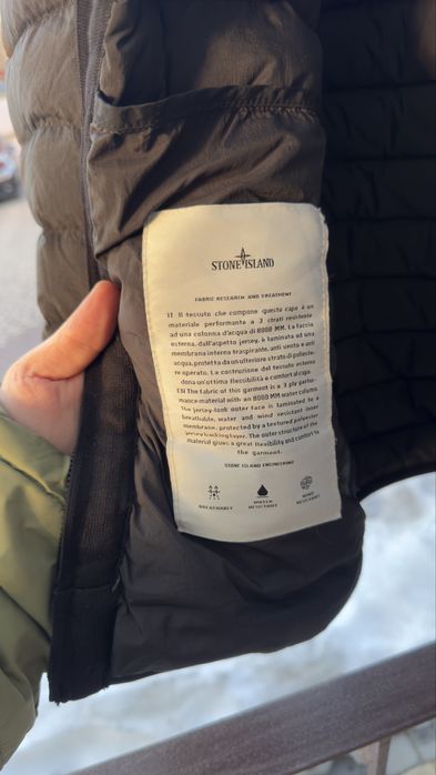 Stone Island куртка весна  M чорна premium