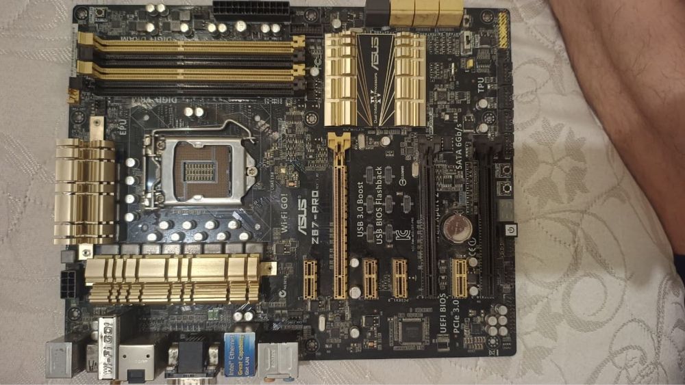asus z87 pro - купити комплектуючі для ПК - Ціна на OLX.ua